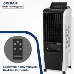 Coldair 20 L Kapasite 110 W Taşınabilir Hava Temizleyici Ve Mobil Hava Soğutucu