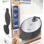 Jelly Inox 1000 Watt Taşmayı Önleyen Derin Plakalı Aşırı Isınmaya Dayanıklı Waffle Makinesi