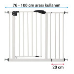 Güvenlik Kapısı 76-100 Cm Arası Kullanım Imkanı