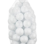 Bubble Pop Mint Kare Top Havuzu-mint/beyaz/şeffaf/gri