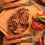 Geti - 4 Parça Steak Çatalı