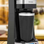 Mola Dijital Zaman Ayarlı Çelik Termoslu Sızdırmaz Bardaklı Otomatik Filtre Kahve Makinesi