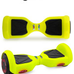 Fashmood 6.5 Inch Işıklı Akıllı Dengeli Elektrikli Kaykay Hoverboard Taşıma Çantalı Sarı