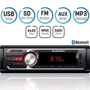 Bluetooth Usb Oto Radyo Sd-2118
