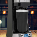 Mola Dijital Zaman Ayarlı Çelik Termoslu Sızdırmaz Bardaklı Otomatik Filtre Kahve Makinesi