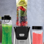 Quickmax Buz Kırma Özellikli Inox 2 Adet Bpa Free Tritan Şişeli Kişisel Personal Smoothie Blender