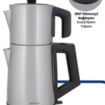 Incedem Damlatmaz Ağız Çelik Çay Makinesi Ve Su Isıtıcısı Inox