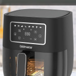 Versay 1700w Xl Dokunmatik 8 Ön Ayarlı Cam Kapaklı Hazne Aydınlatmalı Airfryer Sıcak Hava Fritözü