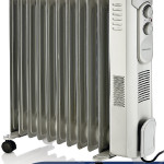 İklim 2900W 11 Dilim Isı Termostat ve Fan Ayarlanabilir Devrilme Emniyetli