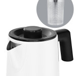 Demre Süt Beyazı Xl 30 Bardak Kapasiteli 2200 Watt Paslanmaz Çelik Çay Makinesi Ve Su Isıtıcısı