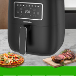 Cookblack 23 Parça Airfryer Sıcak Hava Fritöz Avantajlı Elektronik Evlilik Paketi Mutfak Çeyiz Seti