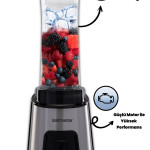 Mix Up Buz Kırma Özellikli Paslanmaz Çelik Bıçaklı Kişisel Smoothie Blender