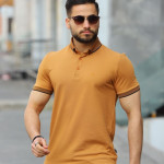 Erkek Ayaklı Polo Yaka T-shirt 5498