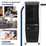 Coldair 20 L Kapasite 110 W Taşınabilir Hava Temizleyici Ve Mobil Hava Soğutucu