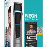 Neon Saç Sakal Vücut Tıraş Makinesi 14 In 1 Erkek Bakım Seti Gm8156