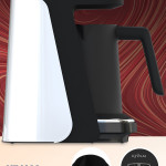 Kıvam Beyaz Geniş Hazneli Akıllı Yerleştirme Patentli Türk Kahve Makinesi