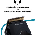 Fenix Sessiz Paslanmaz Çelik Ultra Keskin Saç Ve Sakal Kesme Makinesi