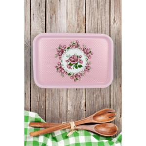 Toya coffee tray pink 21 x 31 cm
