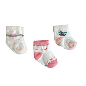 3 Çift Bebek Çorabı