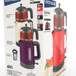 Dostane Cam Demlikli BPA İçermeyen Çay Makinesi Ve Su Isıtıcısı