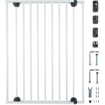 62-102 Cm Metal Uzayan Güvenlik Kapısı Beyaz
