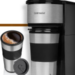Coffee Chef Paslanmaz Çelik Termos Seyahat Bardaklı Kişisel Filtre Kahve Makinesi