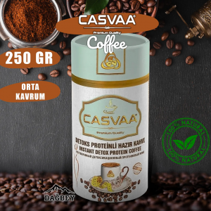Casvaa Coffee Detoks Proteinli Hazır Türk Kahvesi 250 Gr