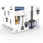 Bestmax Antrasit Geniş Hazneli 1500w Paslanmaz Çelik 3in1 Multi Blender Set