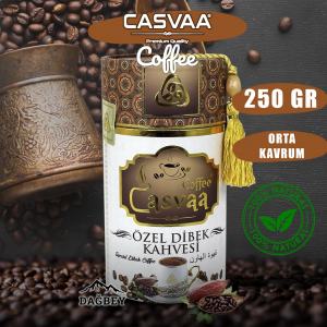 Casvaa Coffee Dibek Kahvesi 250 Gr Silindir Kutu
