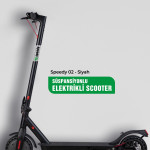 350w Güçlü Motor Süspansiyonlu Katlanabilir Elektrikli Scooter