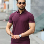 Erkek Ayaklı Polo Yaka T-shirt 5501