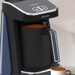 Kıvam Ege Mavisi Akıllı Yerleştirmeli Türk Kahve Makinesi