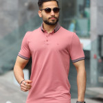 Erkek Ayaklı Polo Yaka T-shirt 5498