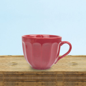 Jumbo Drip Mug Red Soup, Hot Chocolate, Salep, Coffee Cup 330 Cc
