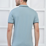 Mint Erkek Polo Yaka Modern Kesim Pike Kumaş T-shirt F5429