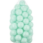 Bubble Pops Sünger Top Havuzu / Beyaz, Mint Toplu