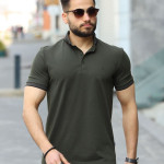 Erkek Ayaklı Polo Yaka T-shirt 5498