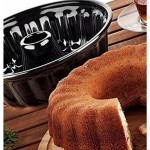 Sliced Teflon Cake Tin 26 Cm - Black