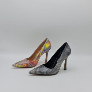 Женские туфли на высоком каблуке Разноцветные