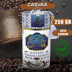 Casvaa Coffee Şehzade Osmanlı Kahvesi 250 Gr Silindir Kutu